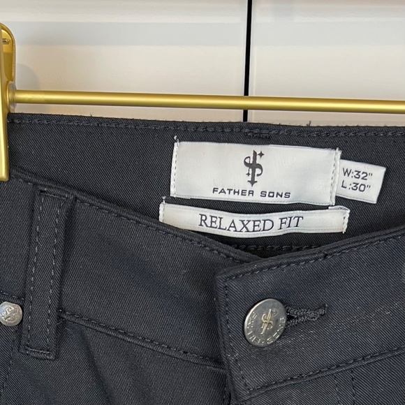 Father Sons Men's Black Slim Leg Pants - Picture 3 of 5